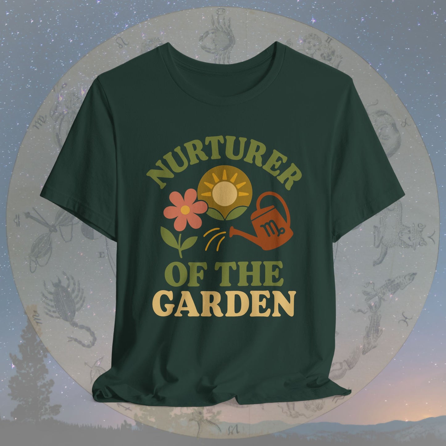 Nurturer of the Garden – Zodiac Couple Virgo T-Shirt