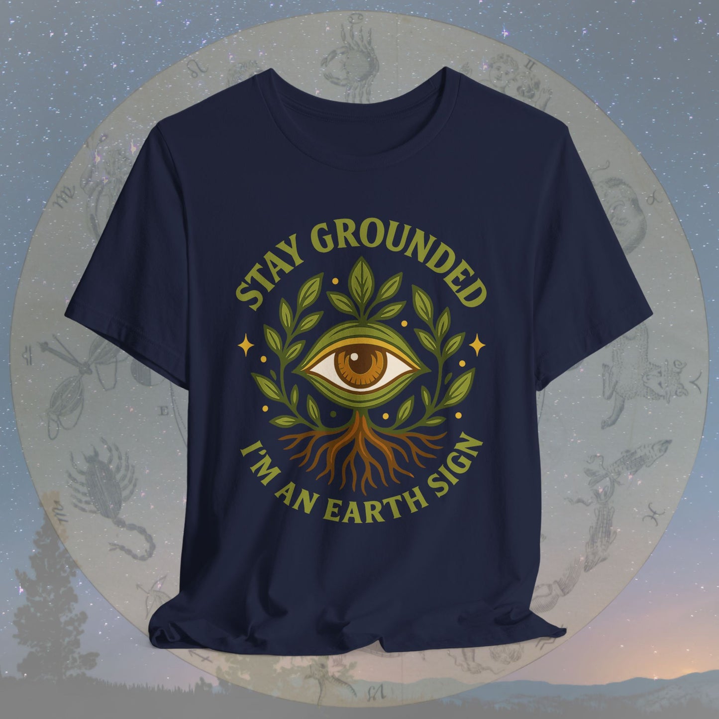 Rooted Vision Earth Sign T-Shirt