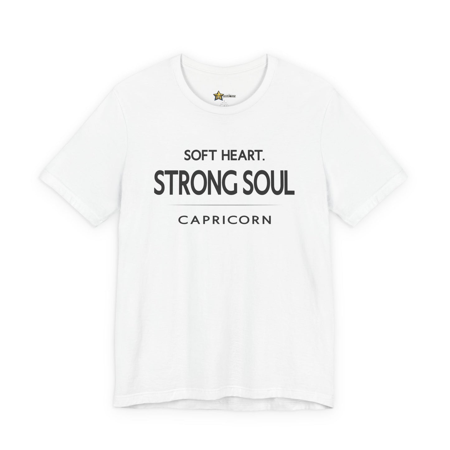Capricorn Confident Zodiac T-Shirt – Strong Soul Attitude Tee