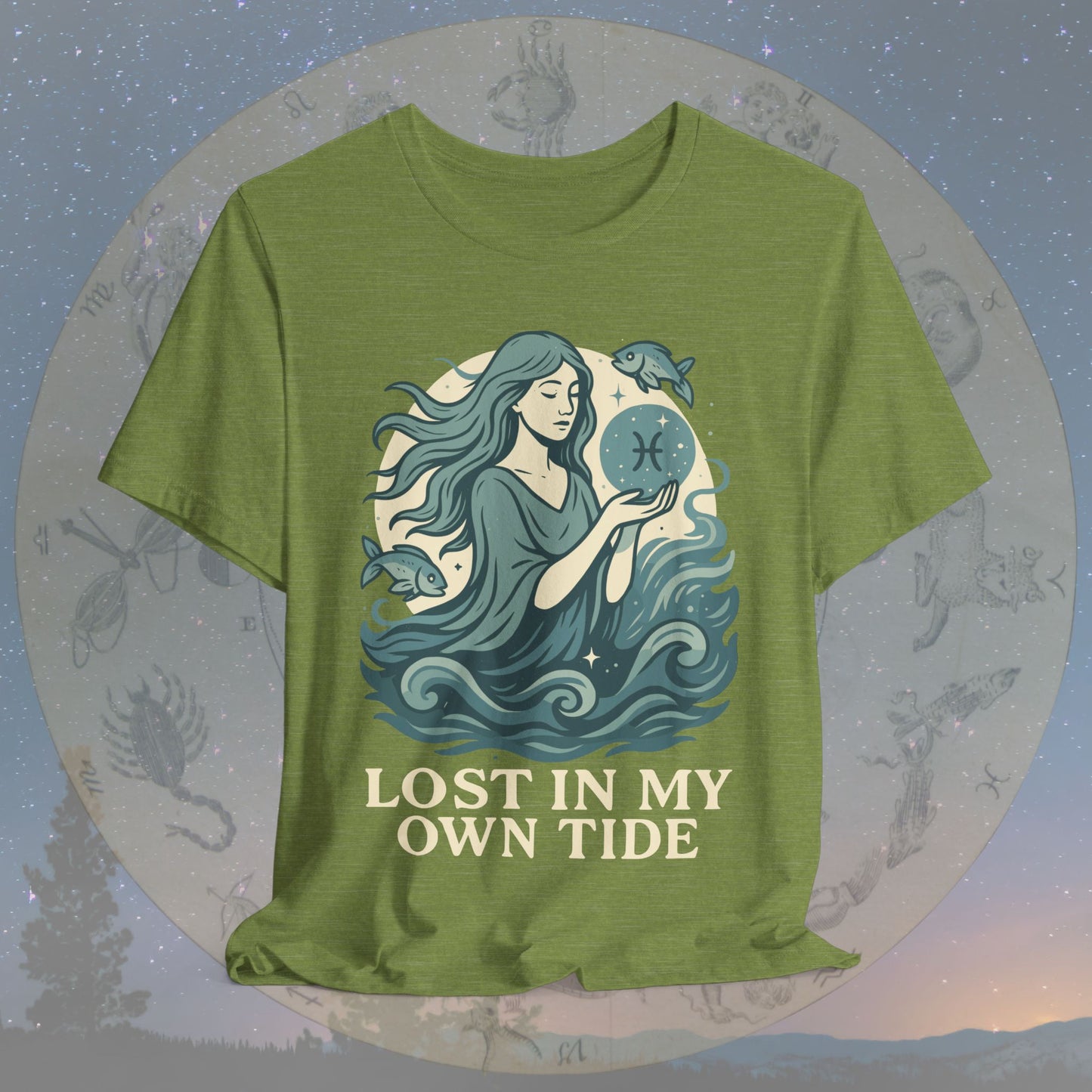 Dreamy Pisces Lost in My Own Tide T-Shirt