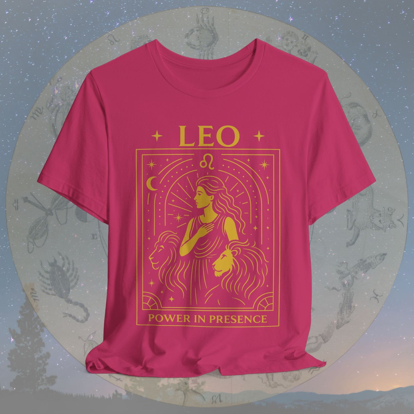 Majestic Power in Presence Leo T-Shirt