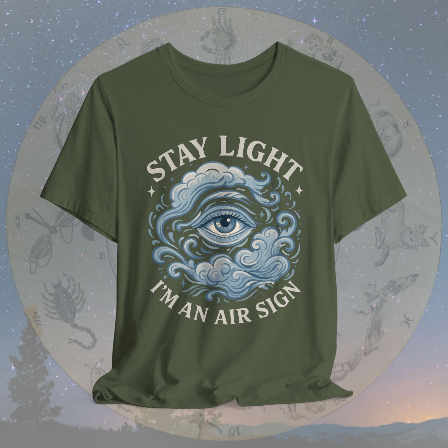 Ethereal Insight Air Sign T-Shirt