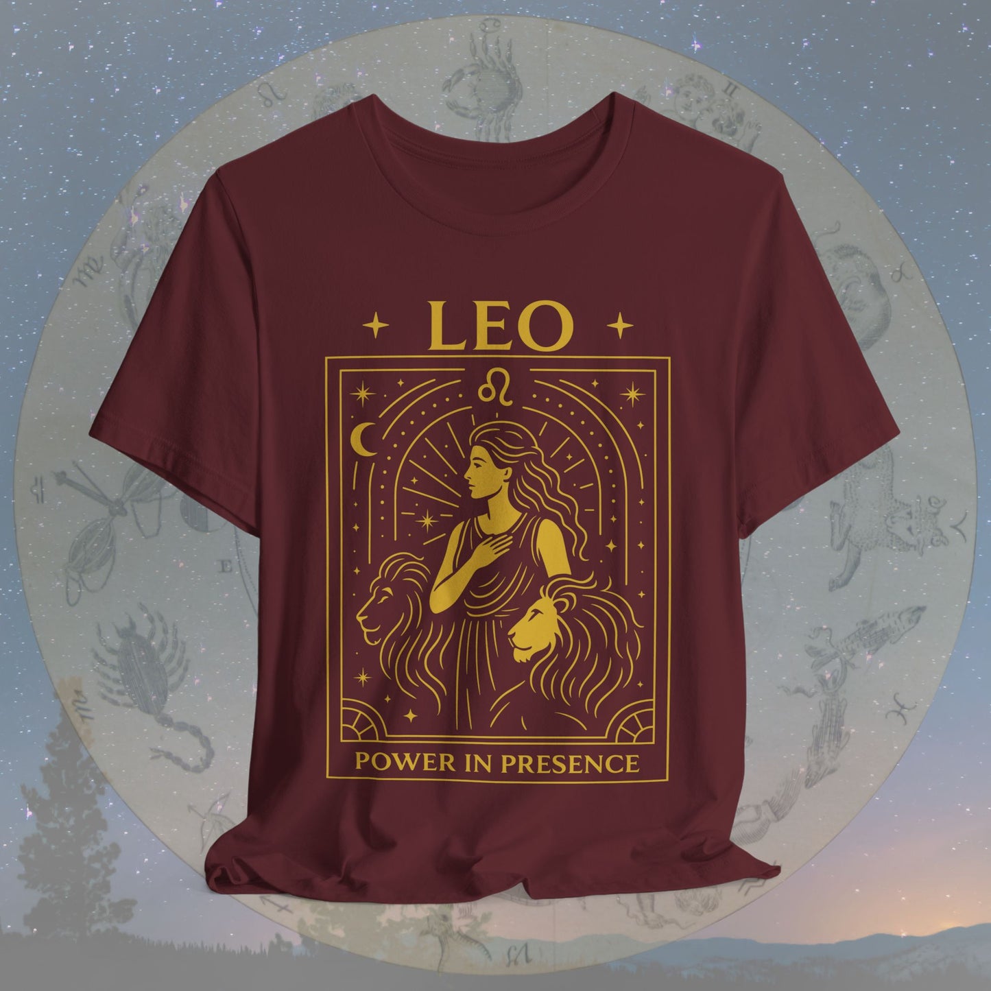 Majestic Power in Presence Leo T-Shirt