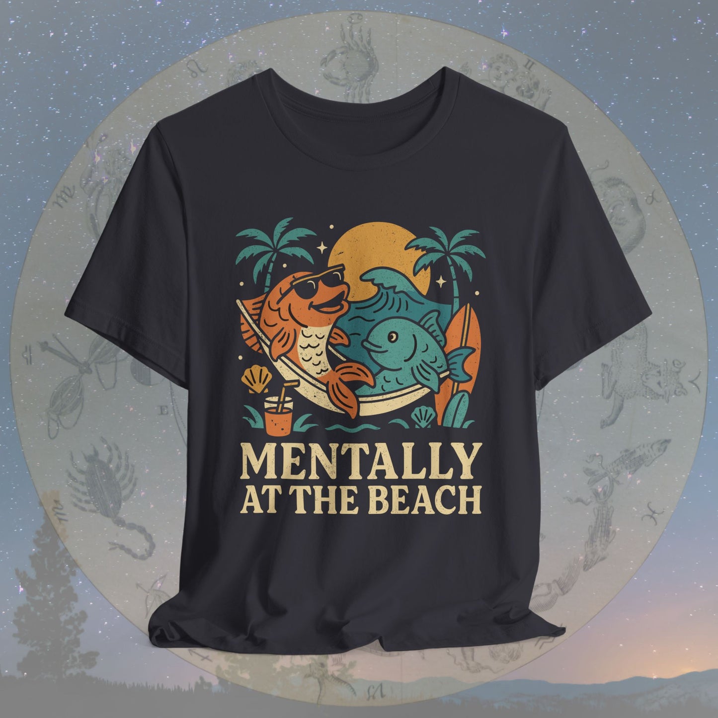 Relaxed Mentally at the Beach T-Shirt