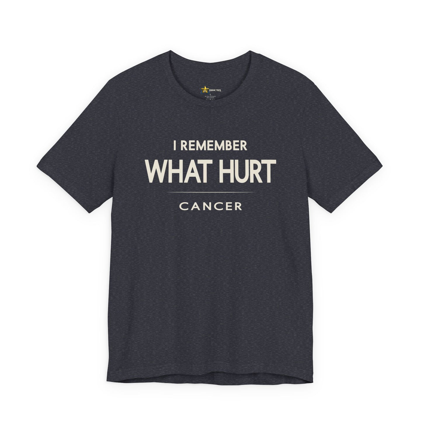 Cancer I Remember What Hurt T-Shirt