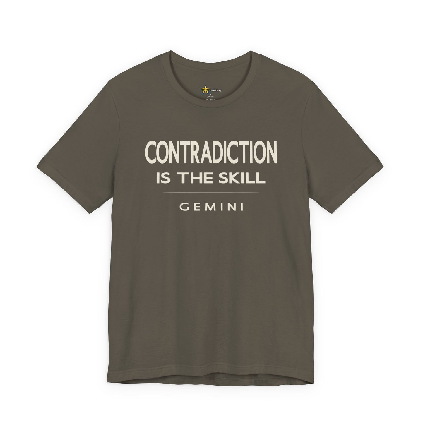 Gemini Contradiction Is the Skill T-Shirt