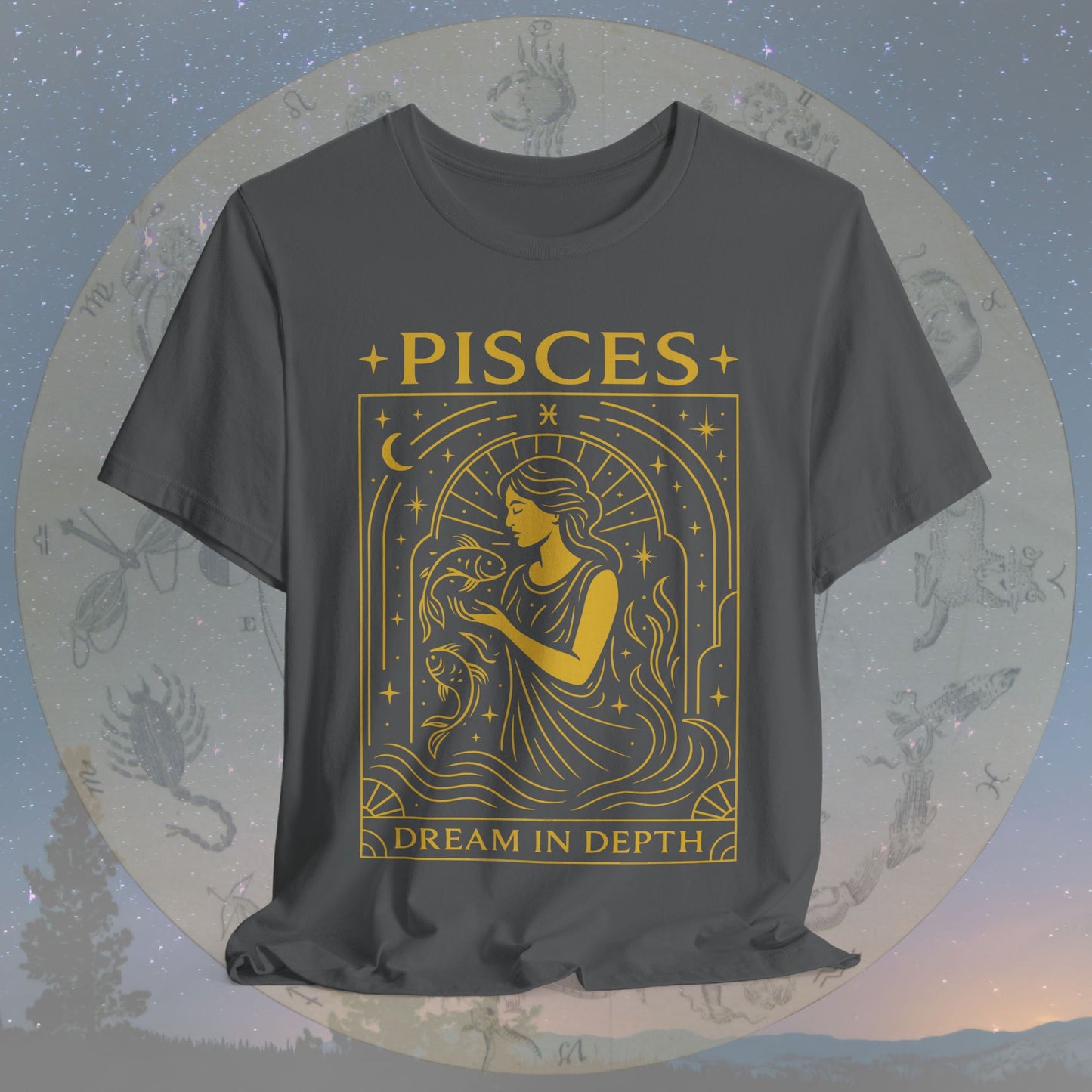 Mystic Dream in Depth Pisces T-Shirt