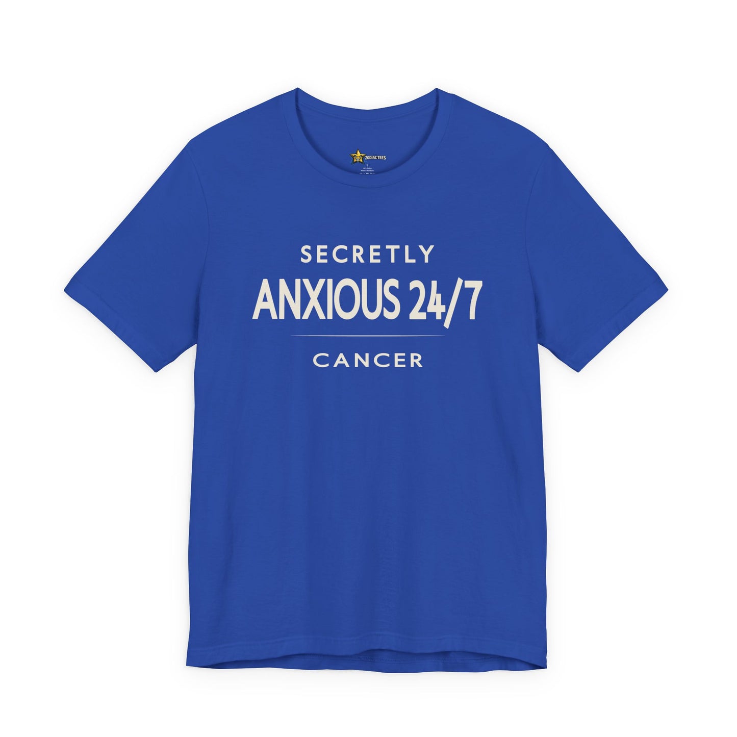 Cancer Clean Attitude T-Shirt – Secretly Anxious 24/7 Tee