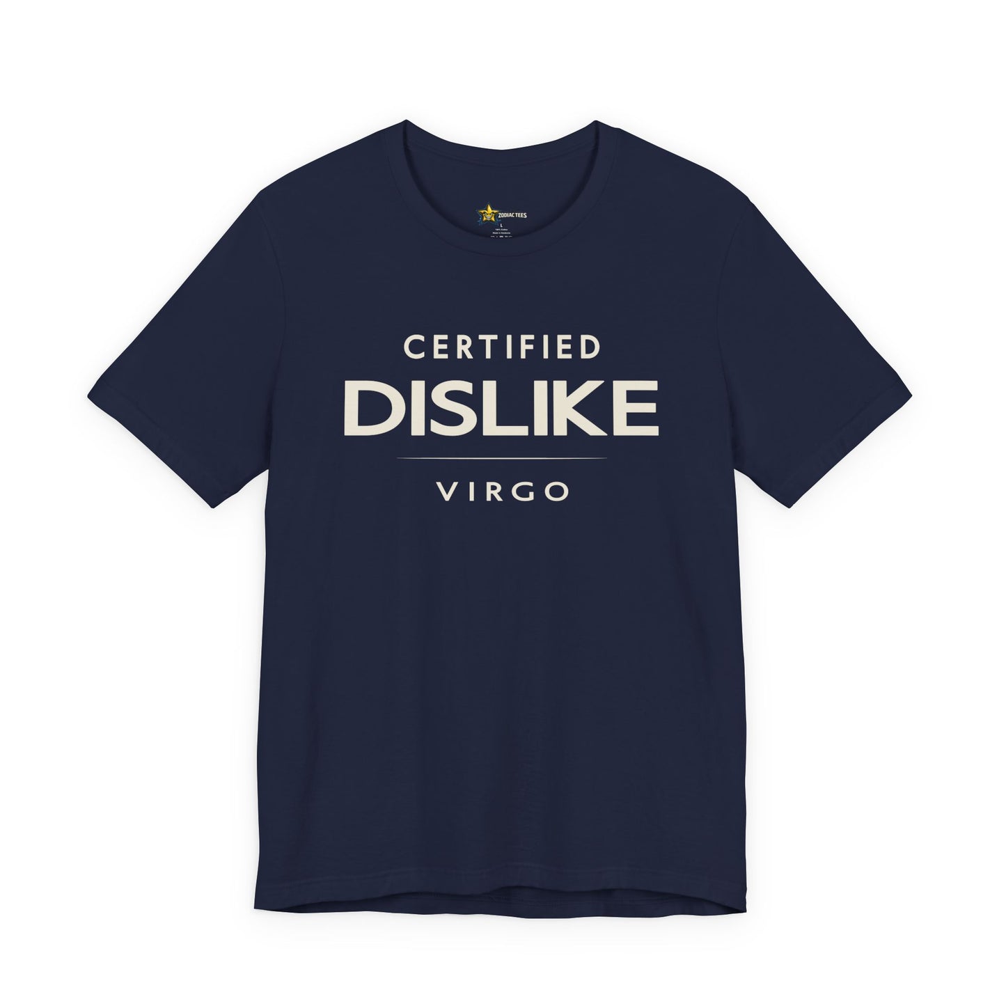 Virgo Clean Aesthetic T-Shirt – Certified Dislike Statement Tee