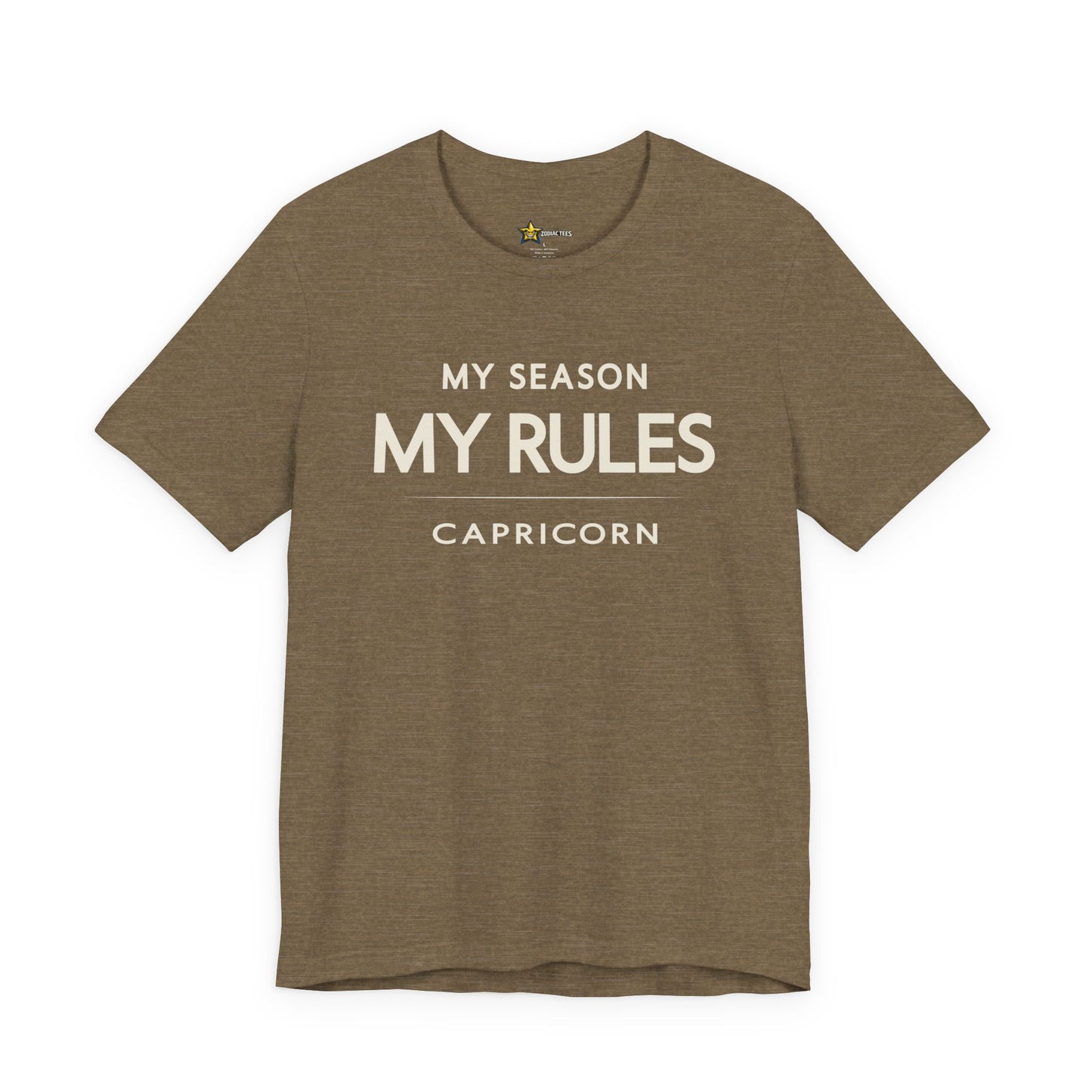 Capricorn My Season My Rules T-Shirt