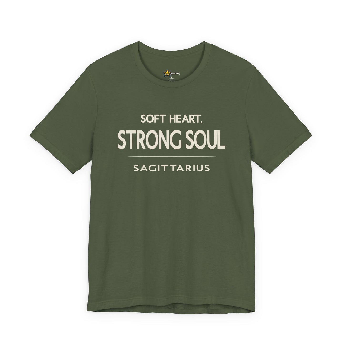 Sagittarius Soft Heart Strong Soul T-Shirt