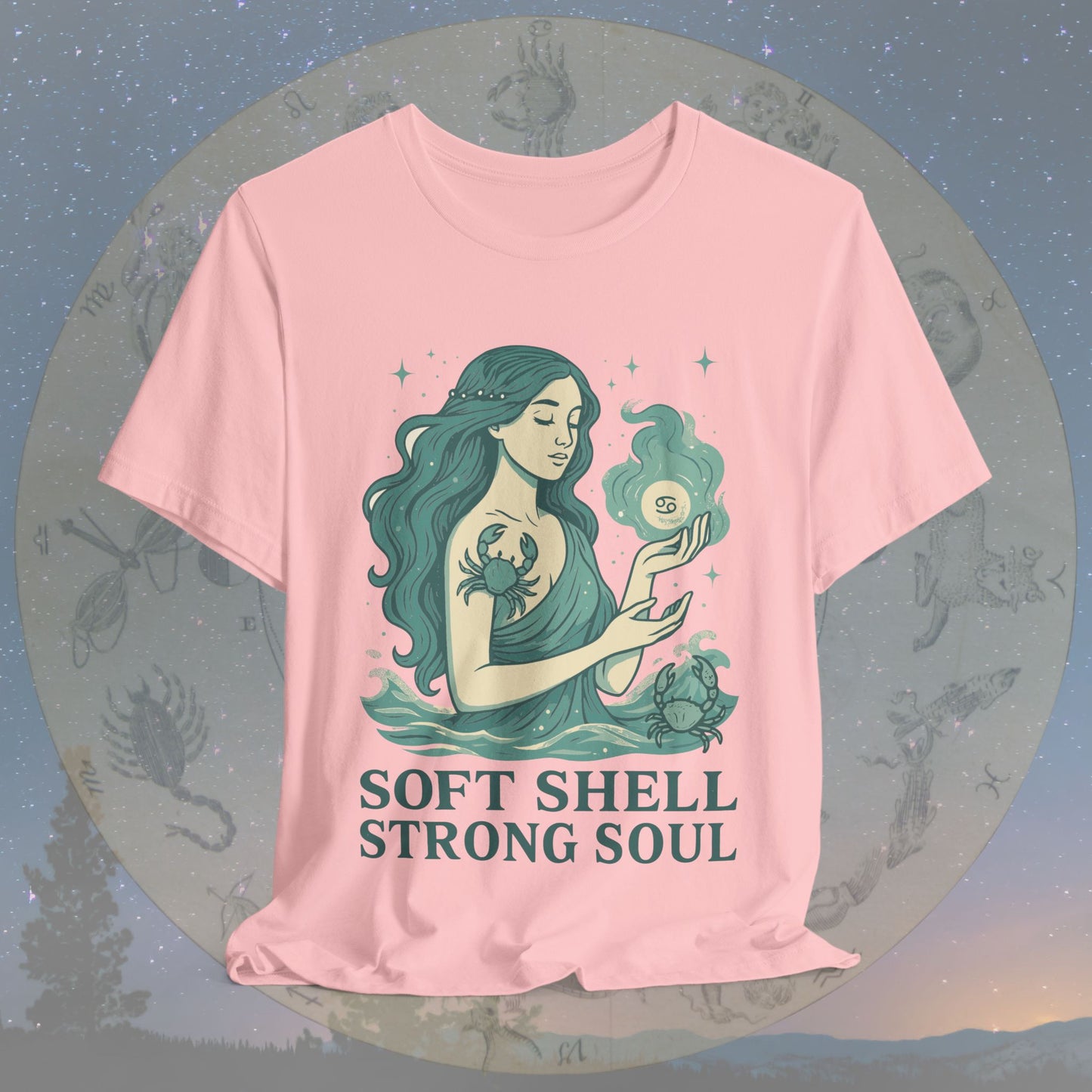 Soft Shell Strong Soul Cancer T-Shirt