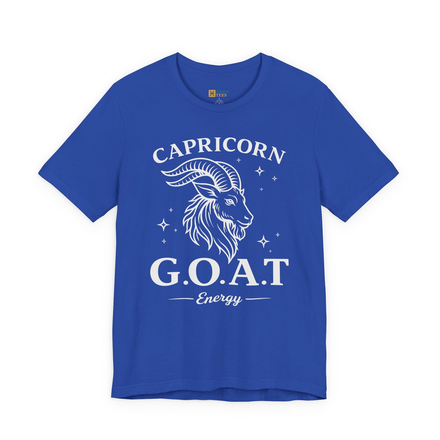 Capricorn G.O.A.T Energy T-Shirt – Greatest of All Time Zodiac Tee