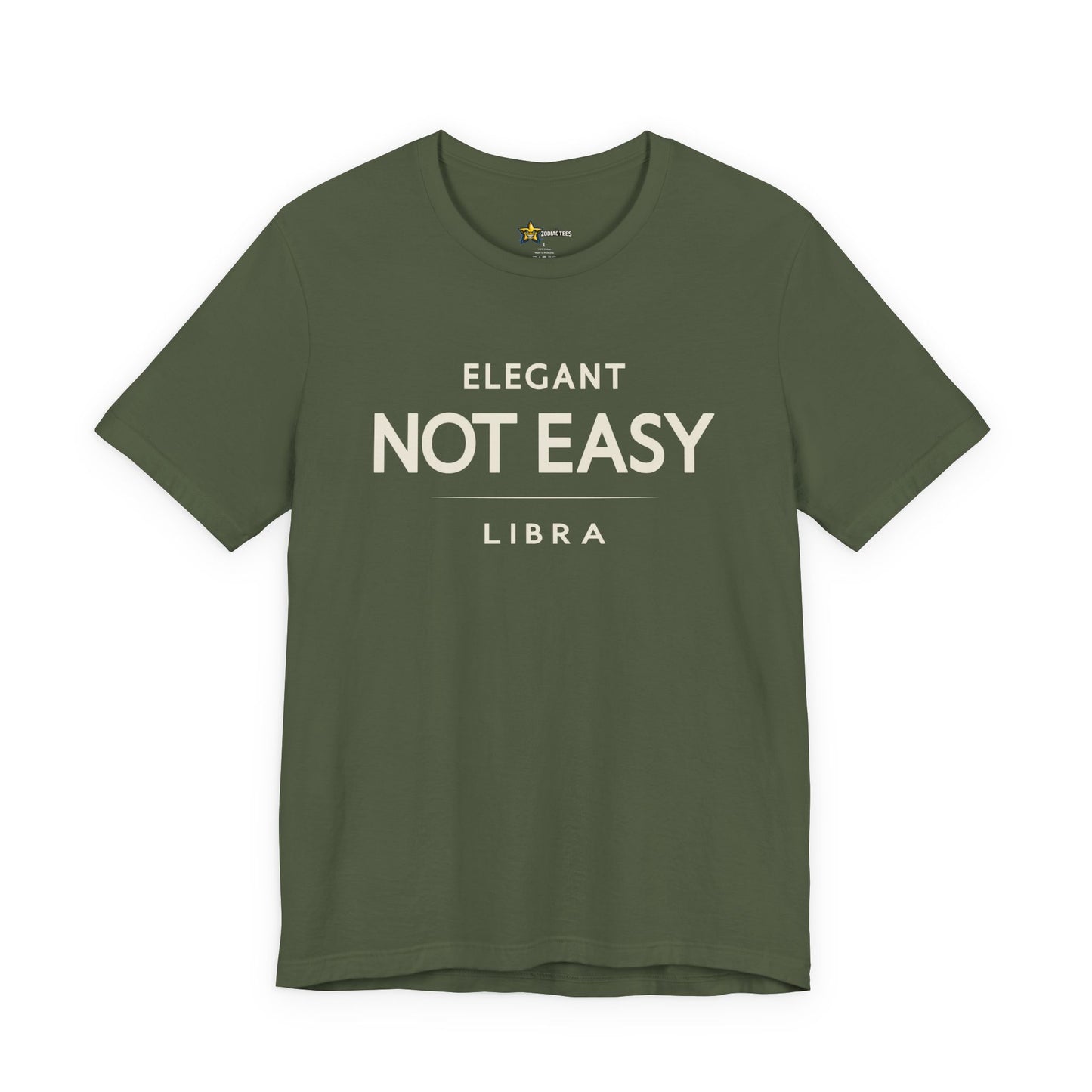 Libra Elegant Not Easy T-Shirt