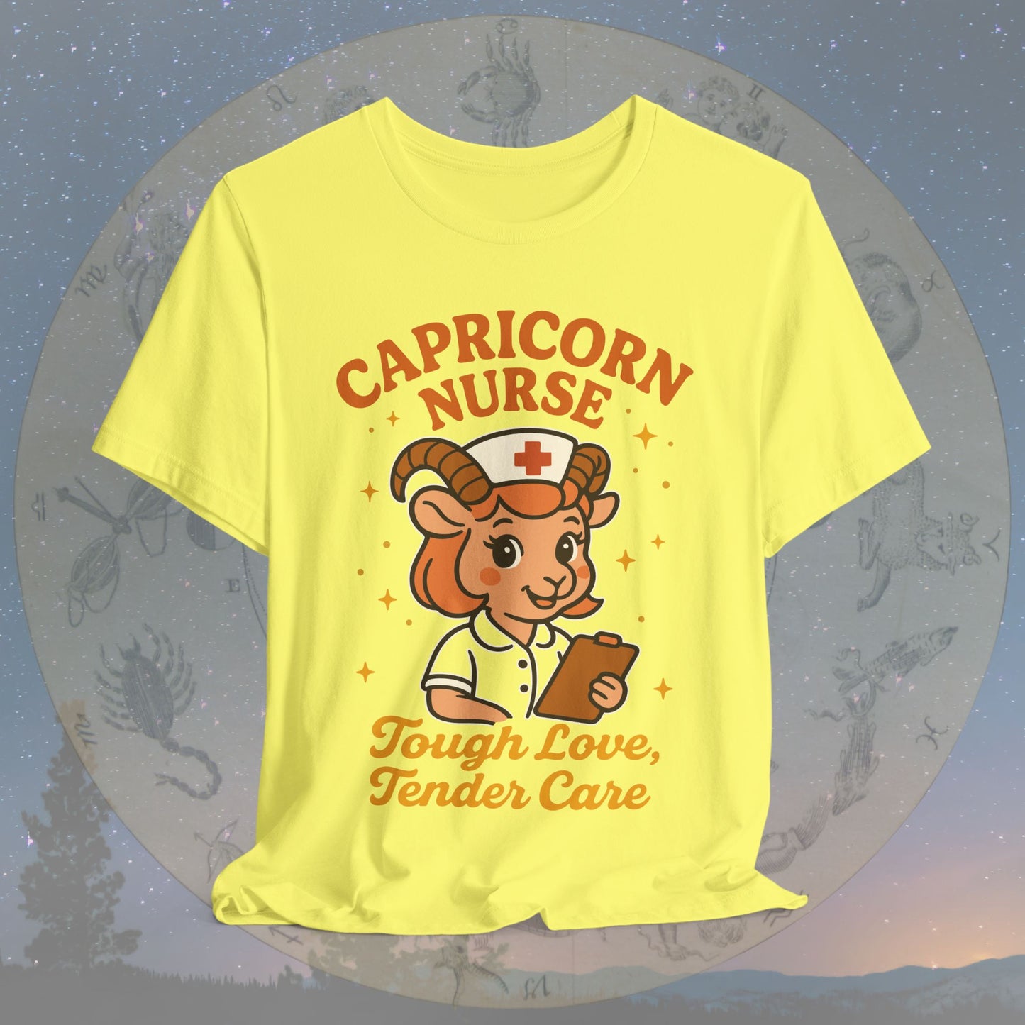 Tough Love Capricorn Nurse T-Shirt