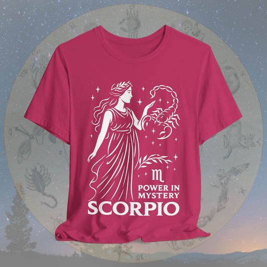 Mysterious Power in Mystery Scorpio T-Shirt