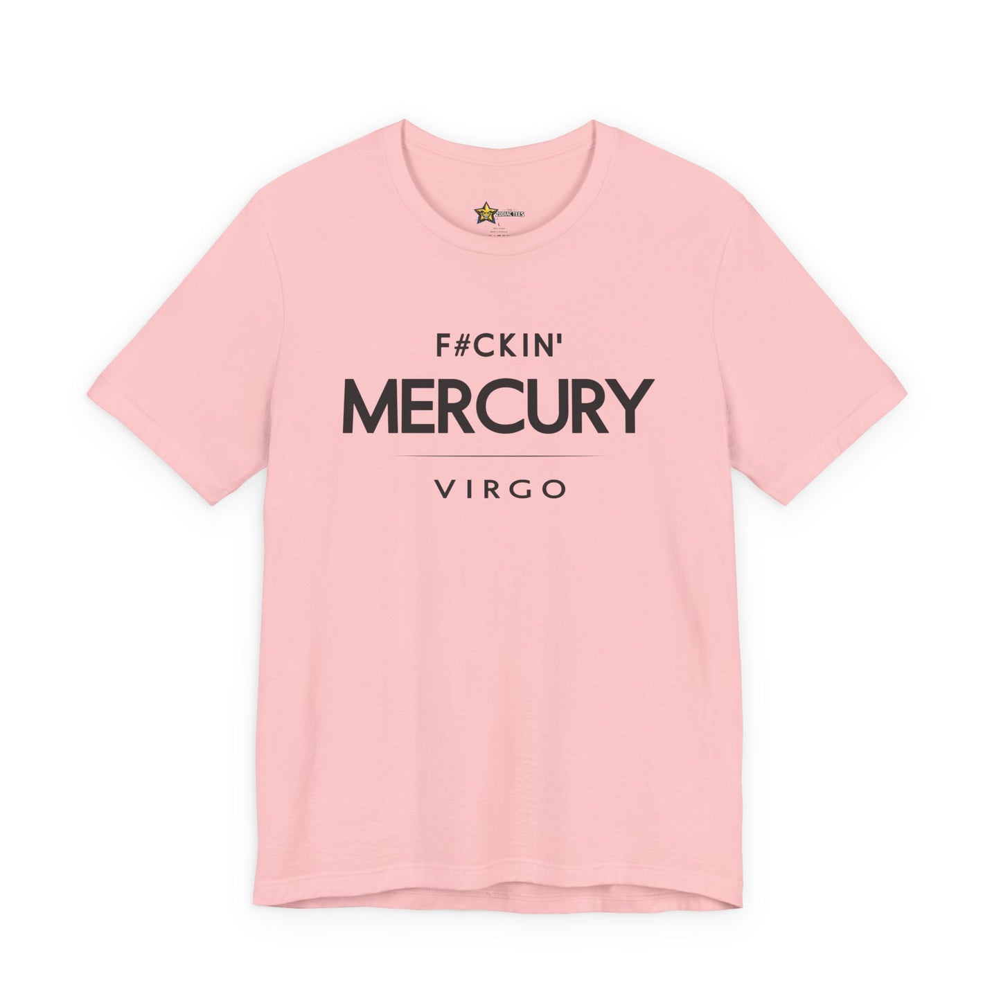 Virgo Minimal No-Nonsense T-Shirt – F#ckin’ Mercury Tee