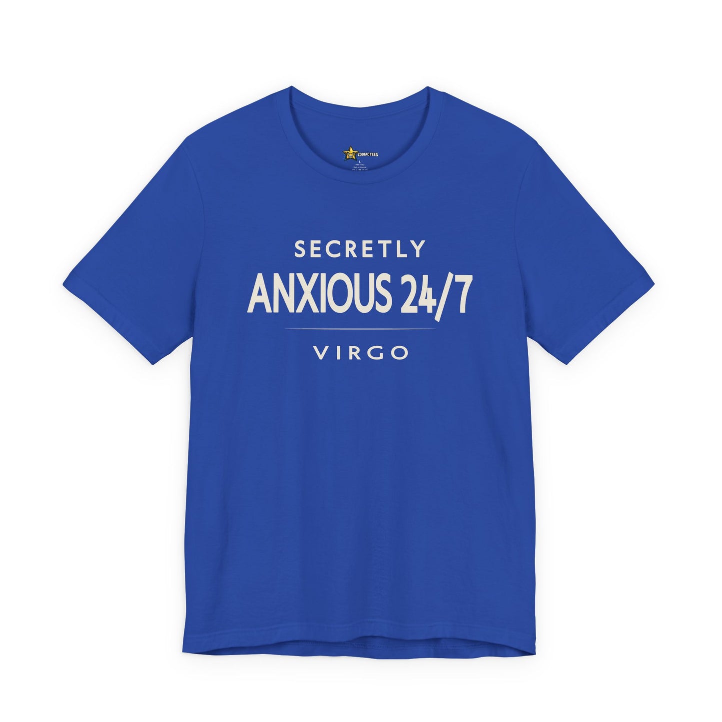 Virgo Sharp Typography T-Shirt – Anxious Energy Tee
