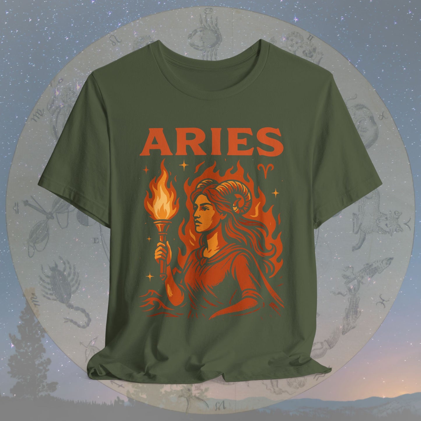 Fierce Flame Aries T-Shirt