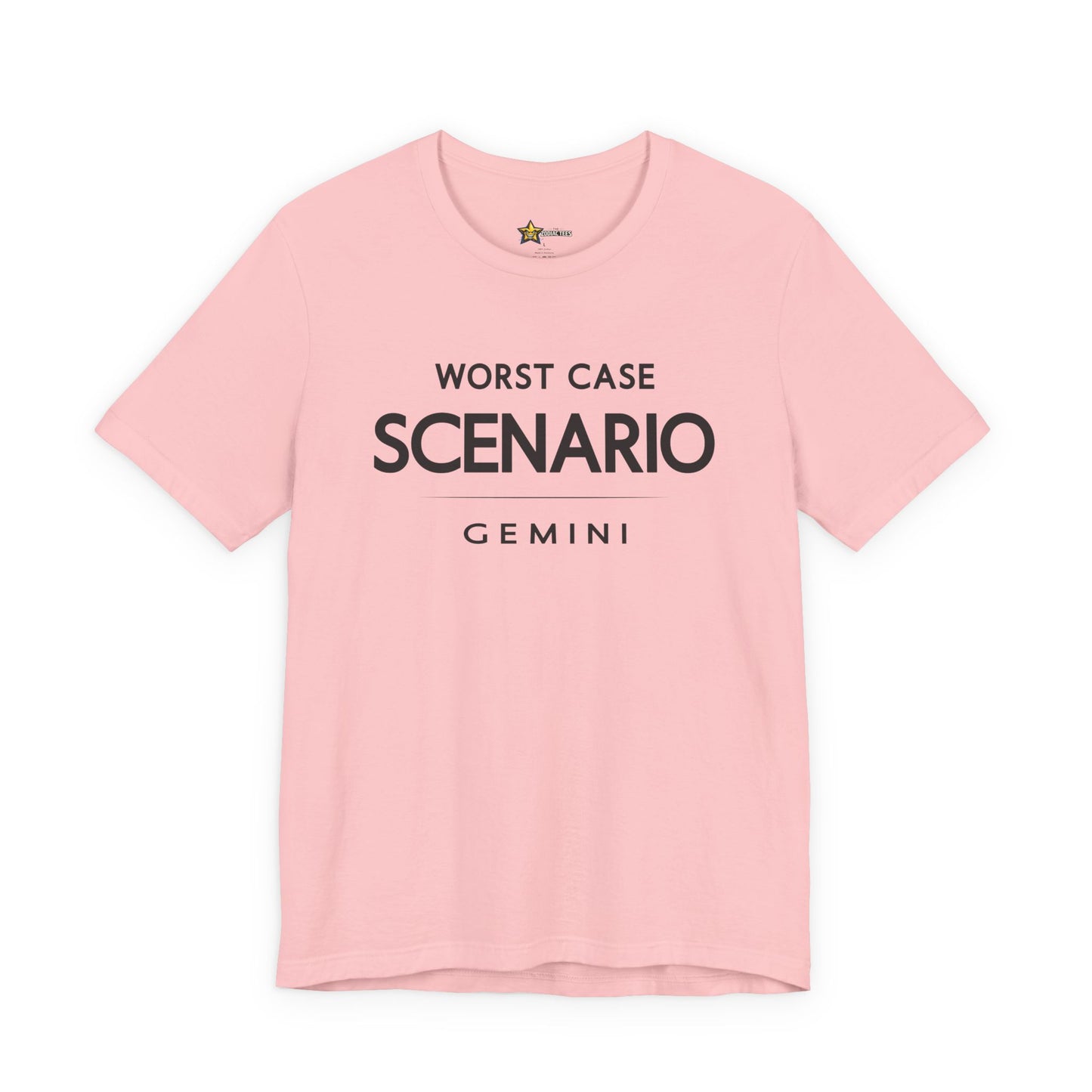 Gemini Sharp Zodiac T-Shirt – Worst Case Scenario Tee