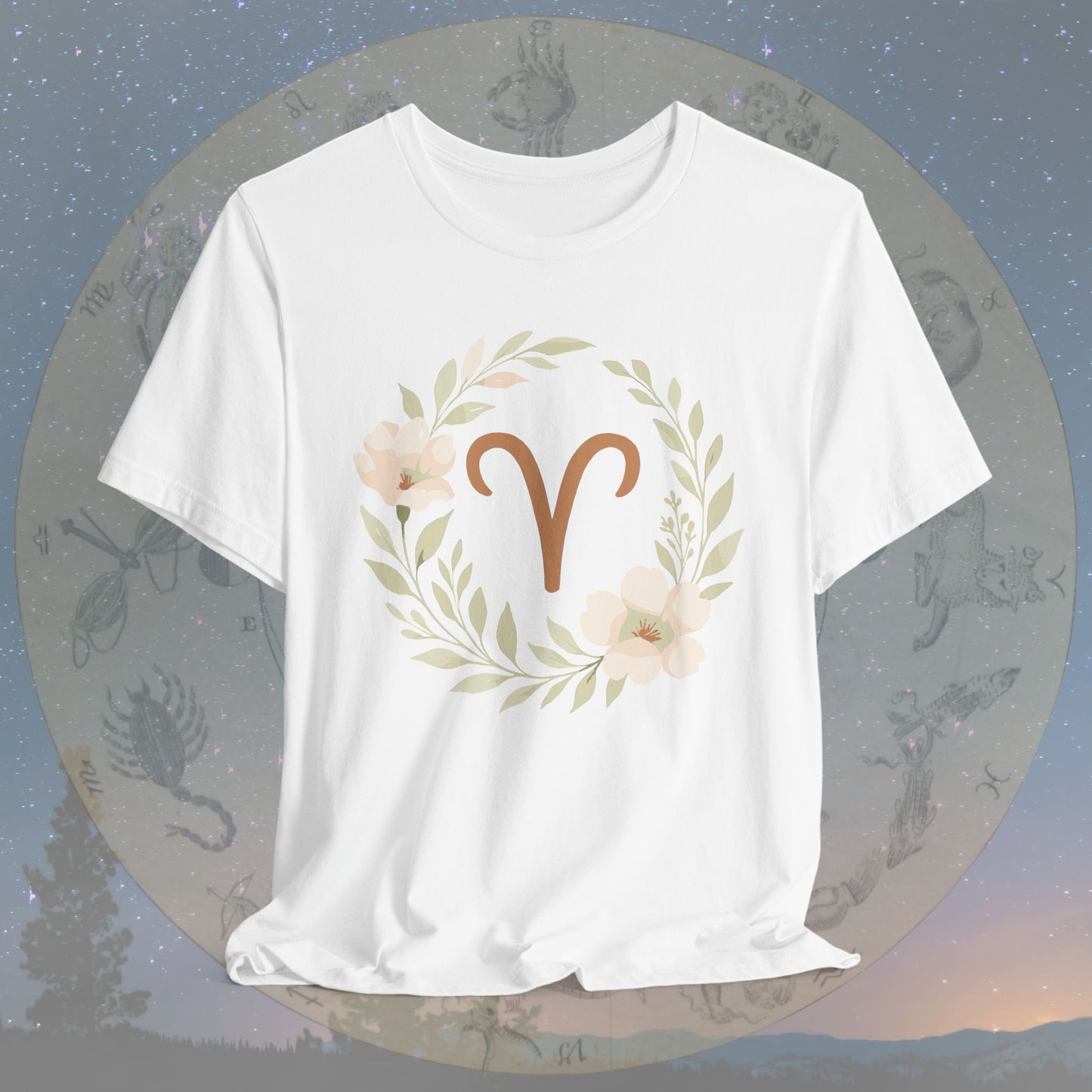Bold Blooming Spirit Aries T-Shirt