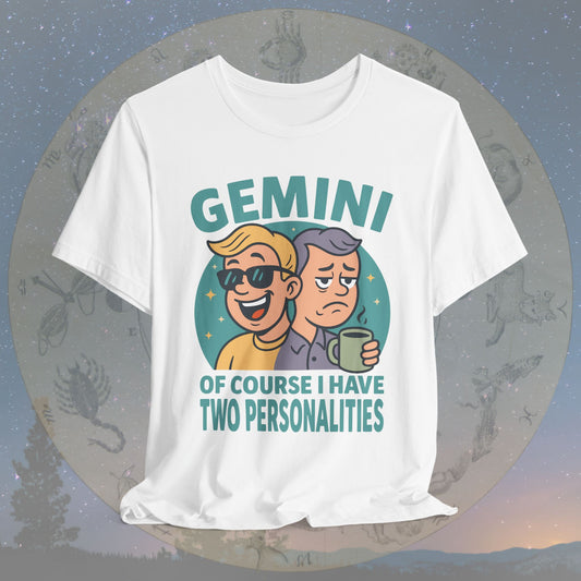 Funny Gemini Two Personalities T-Shirt