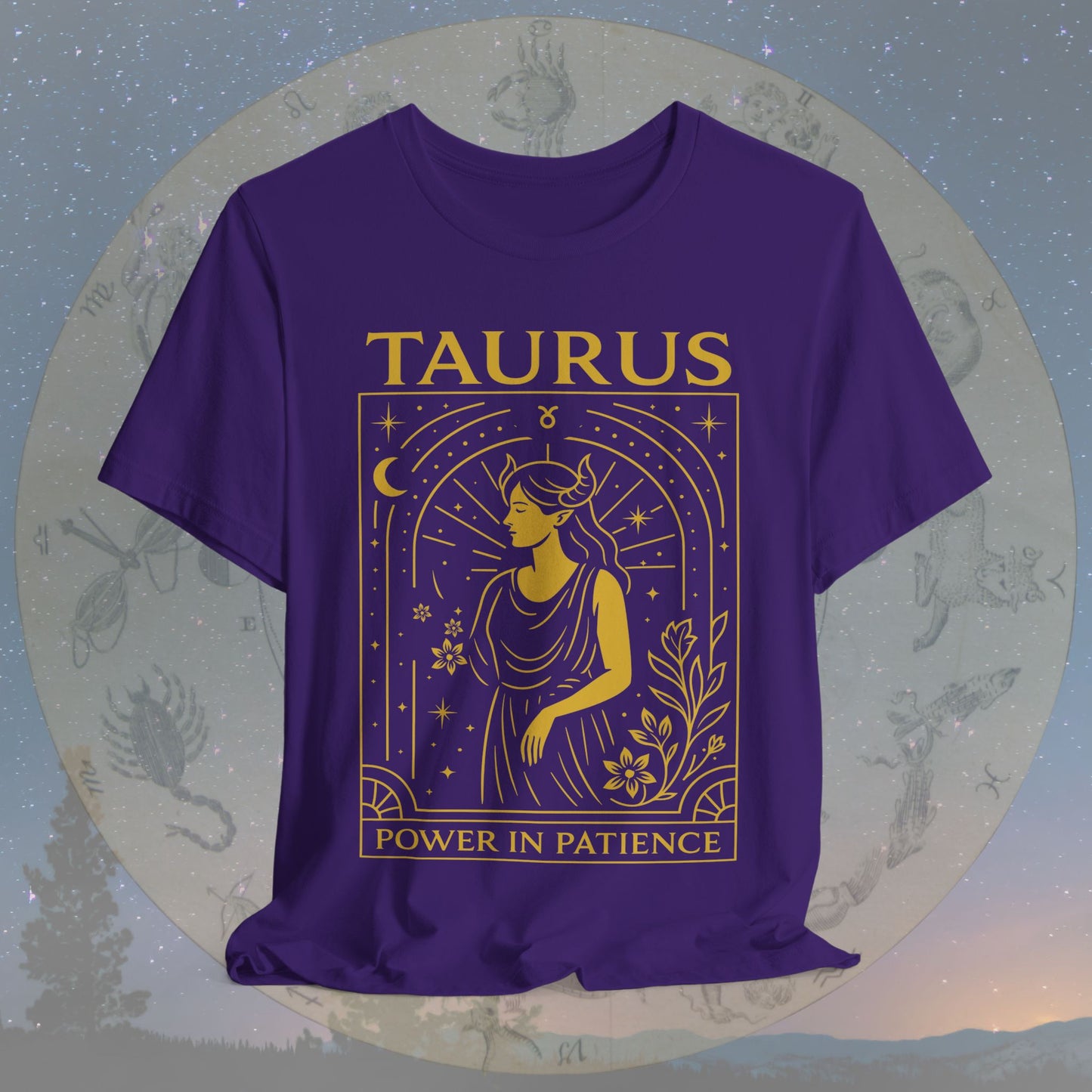 Grounded Power in Patience Taurus T-Shirt