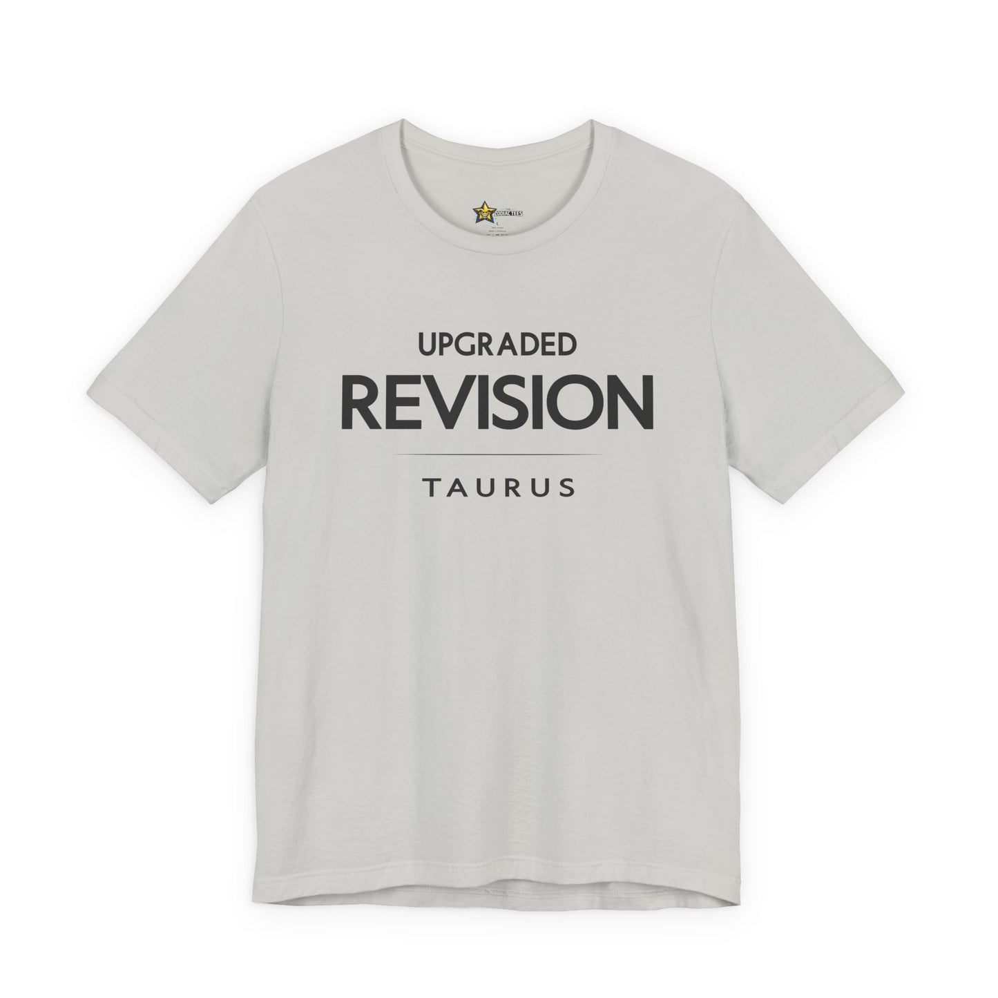 Taurus Minimal Zodiac T-Shirt – Upgraded Revision Mindset Tee