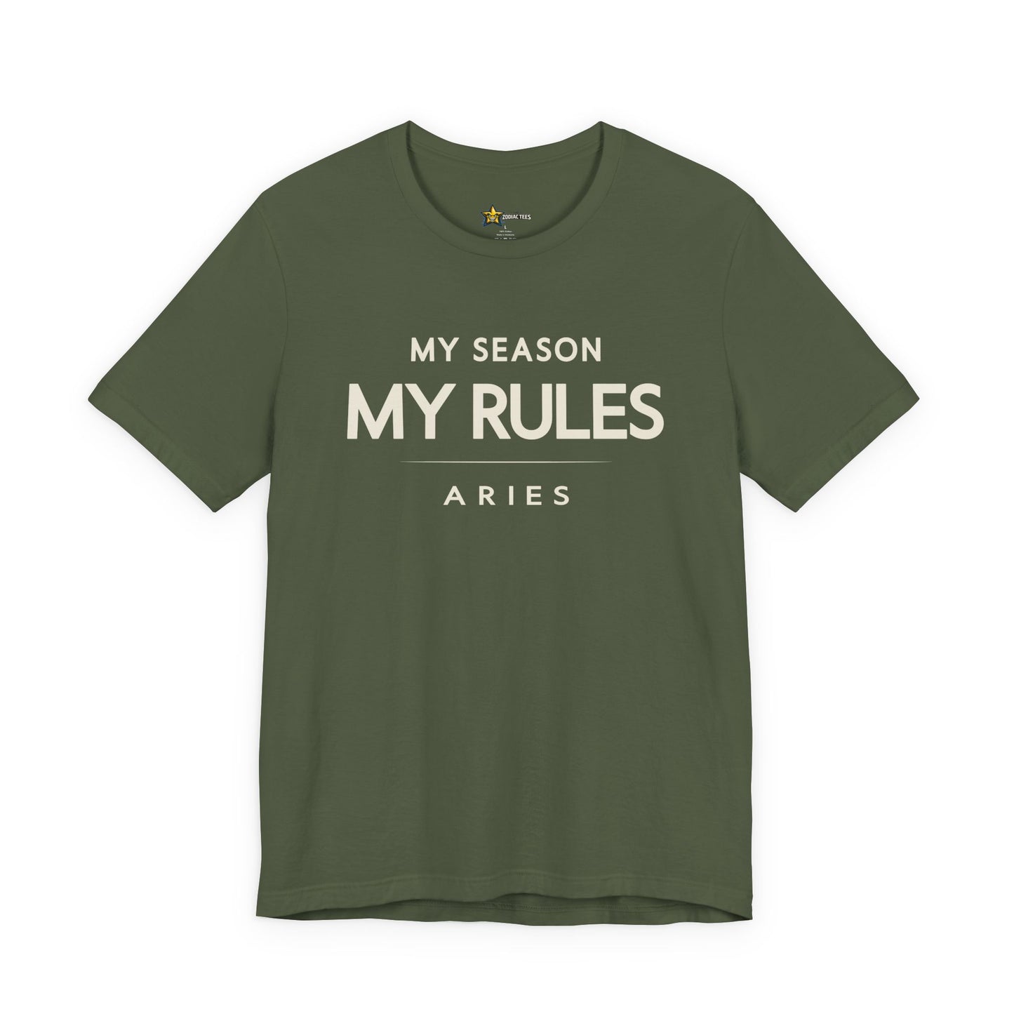 Aries Bold Attitude T-Shirt – My Season My Rules Tee
