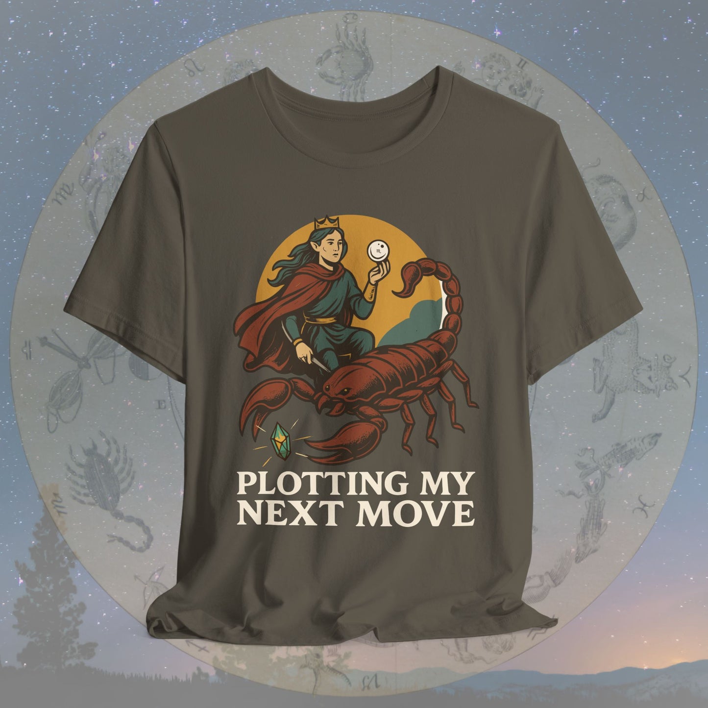 Mysterious Scorpio Plotting My Next Move T-Shirt