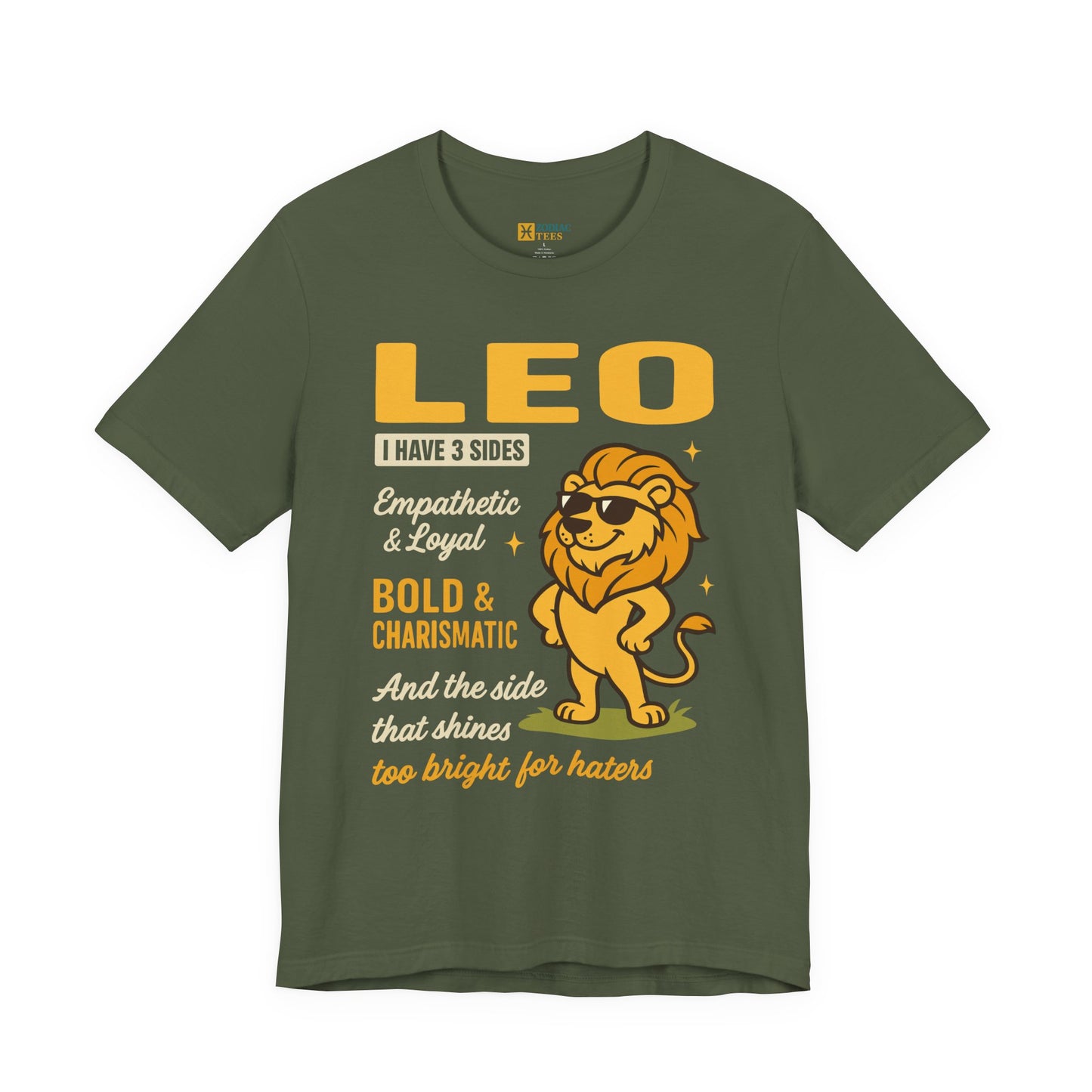 Leo Zodiac T-Shirt – Bold Astrology Graphic Tee for Leo Sign