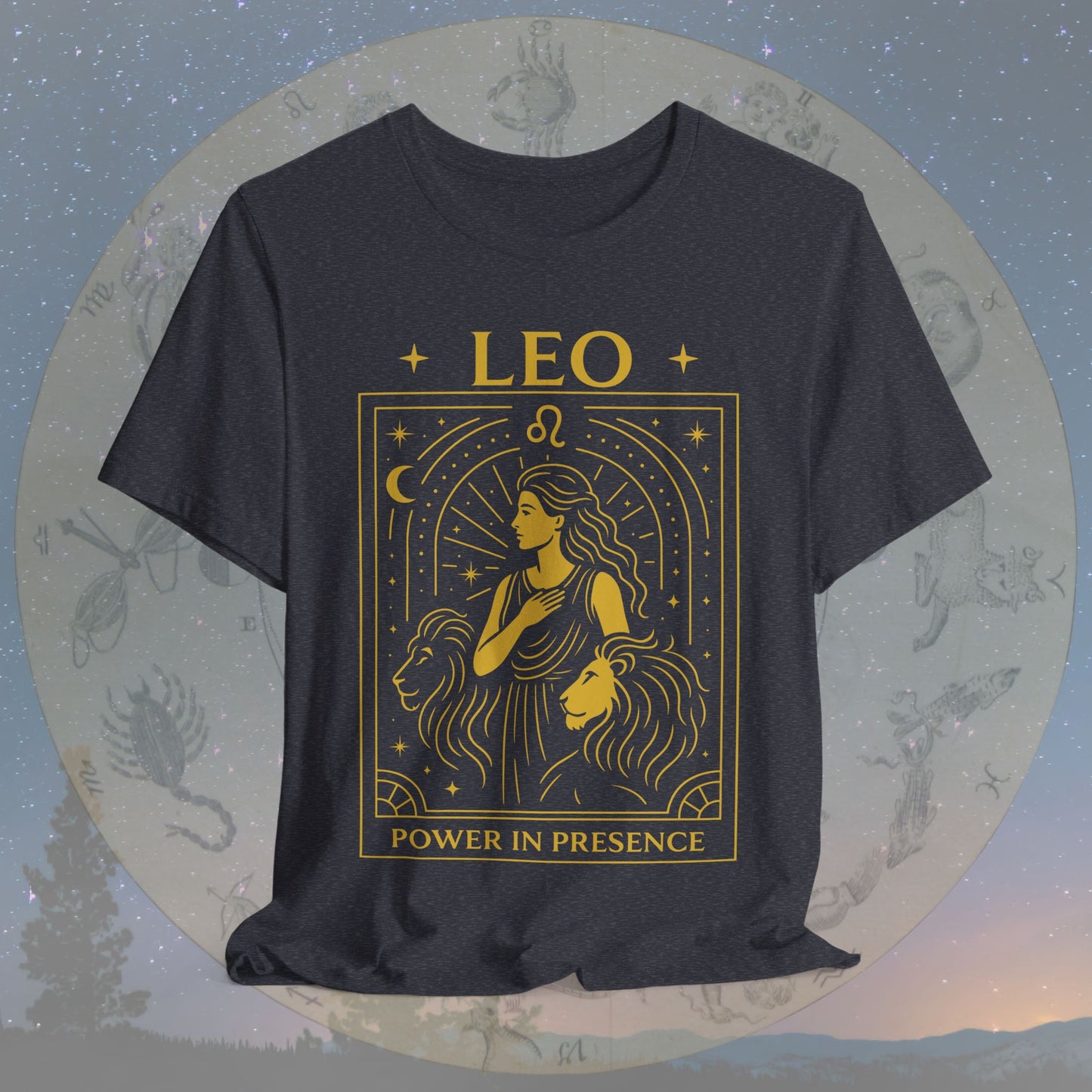 Majestic Power in Presence Leo T-Shirt