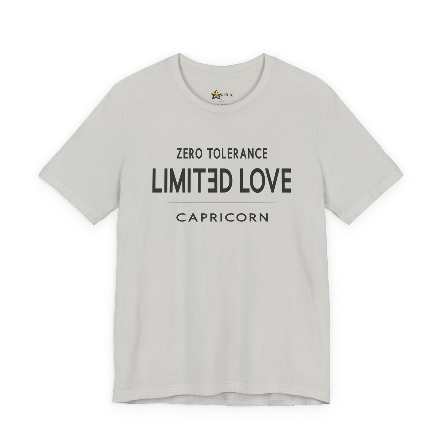 Capricorn Cold Attitude Zodiac Tee – Limited Love T-Shirt