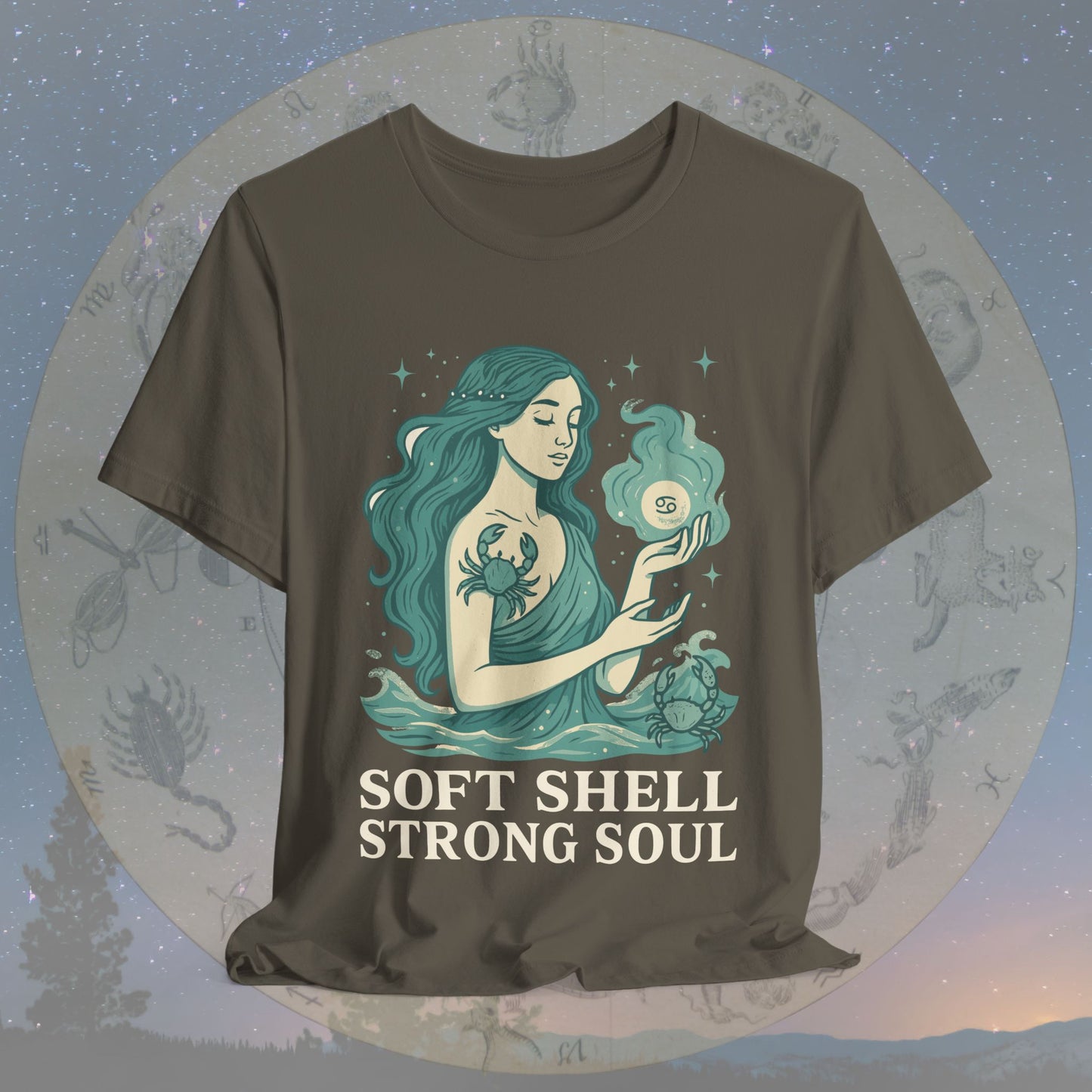Soft Shell Strong Soul Cancer T-Shirt