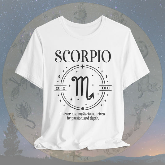 Classic Scorpio Zodiac Sign T-Shirt
