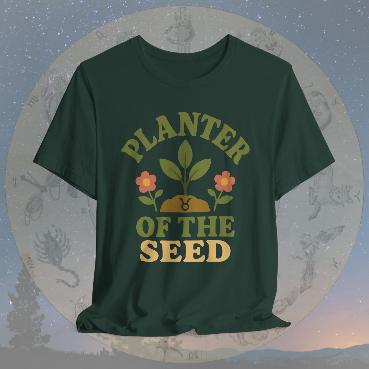 Planter of the Seed – Zodiac Couple Taurus T-Shirt