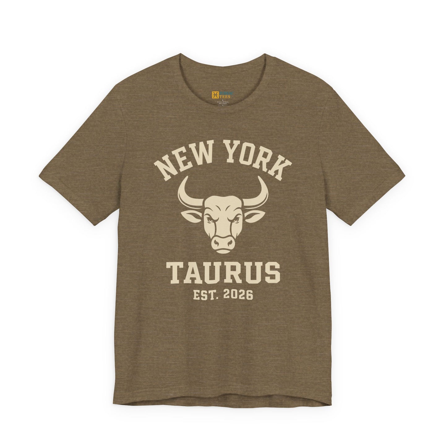 Taurus Varsity T-Shirt – New York Zodiac Bull Tee