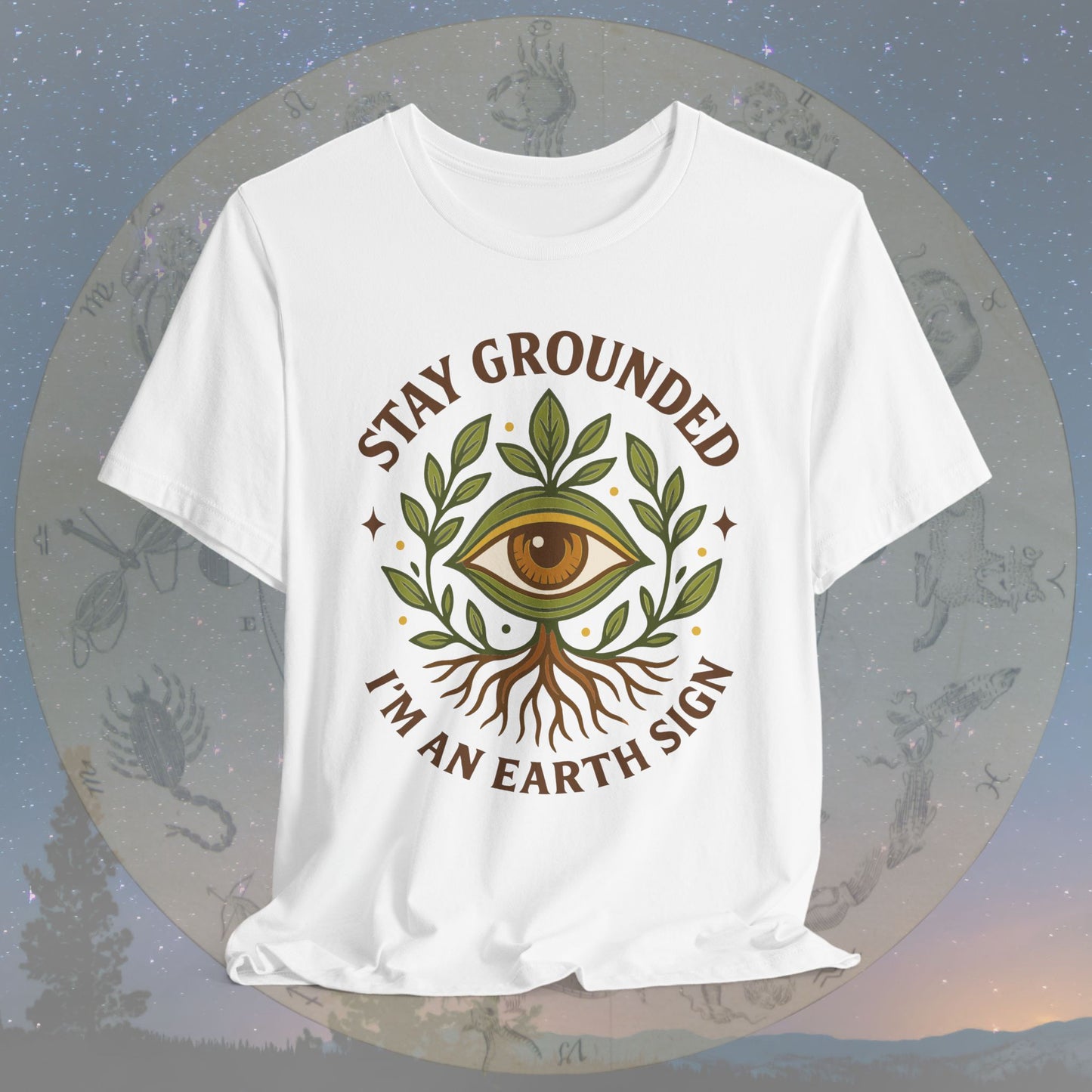 Rooted Vision Earth Sign T-Shirt