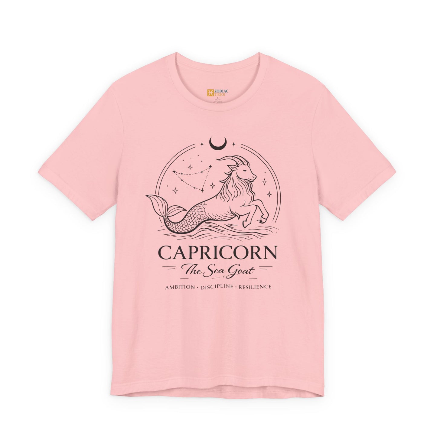 Capricorn Sea Goat T-Shirt – Elegant Astrology Zodiac Tee