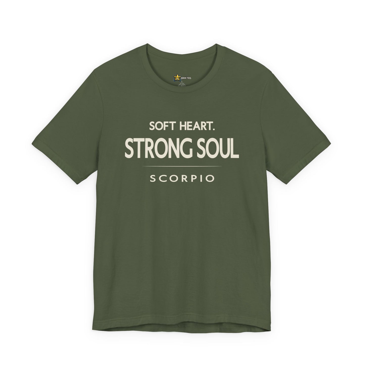 Scorpio Intense Zodiac T-Shirt – Soft Heart Strong Soul Tee