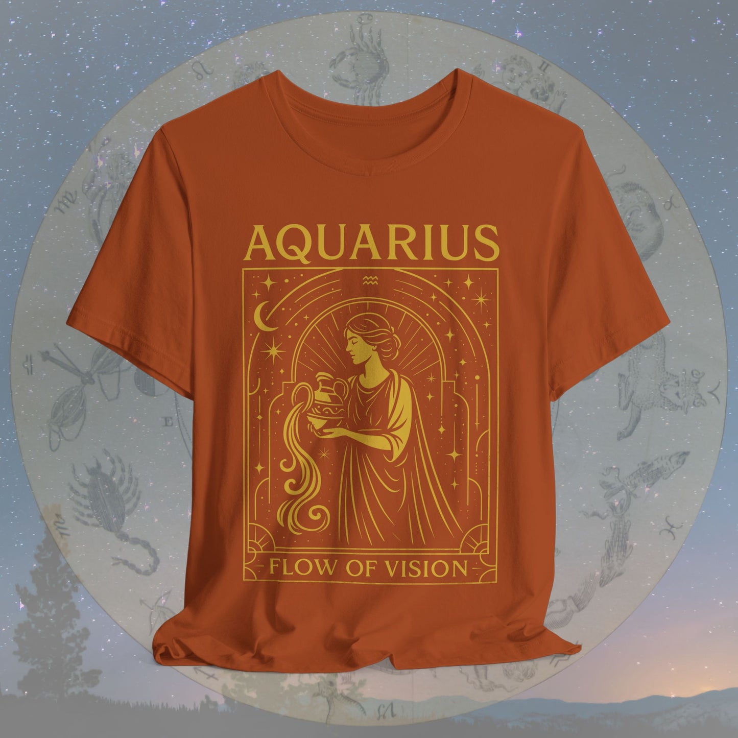 Visionary Flow of Vision Aquarius T-Shirt