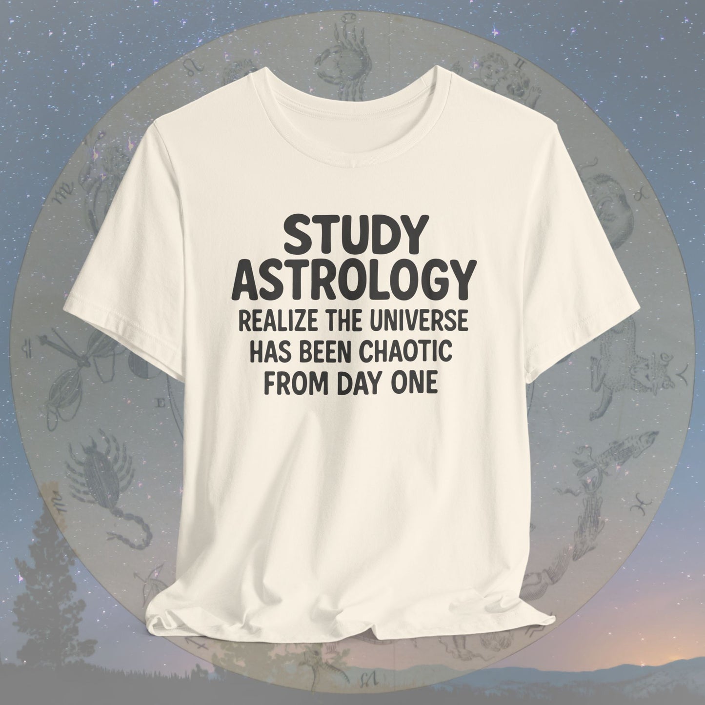 Study Astrology Chaotic Universe T-Shirt