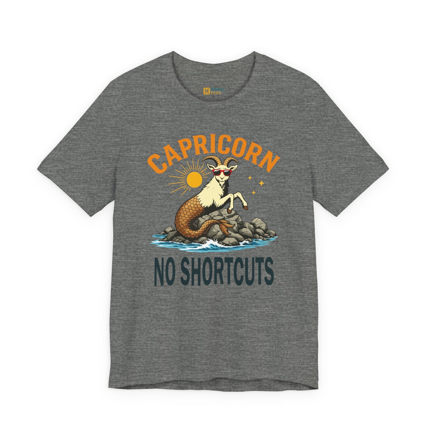Capricorn No Shortcuts T-Shirt – Sea Goat Energy Tee
