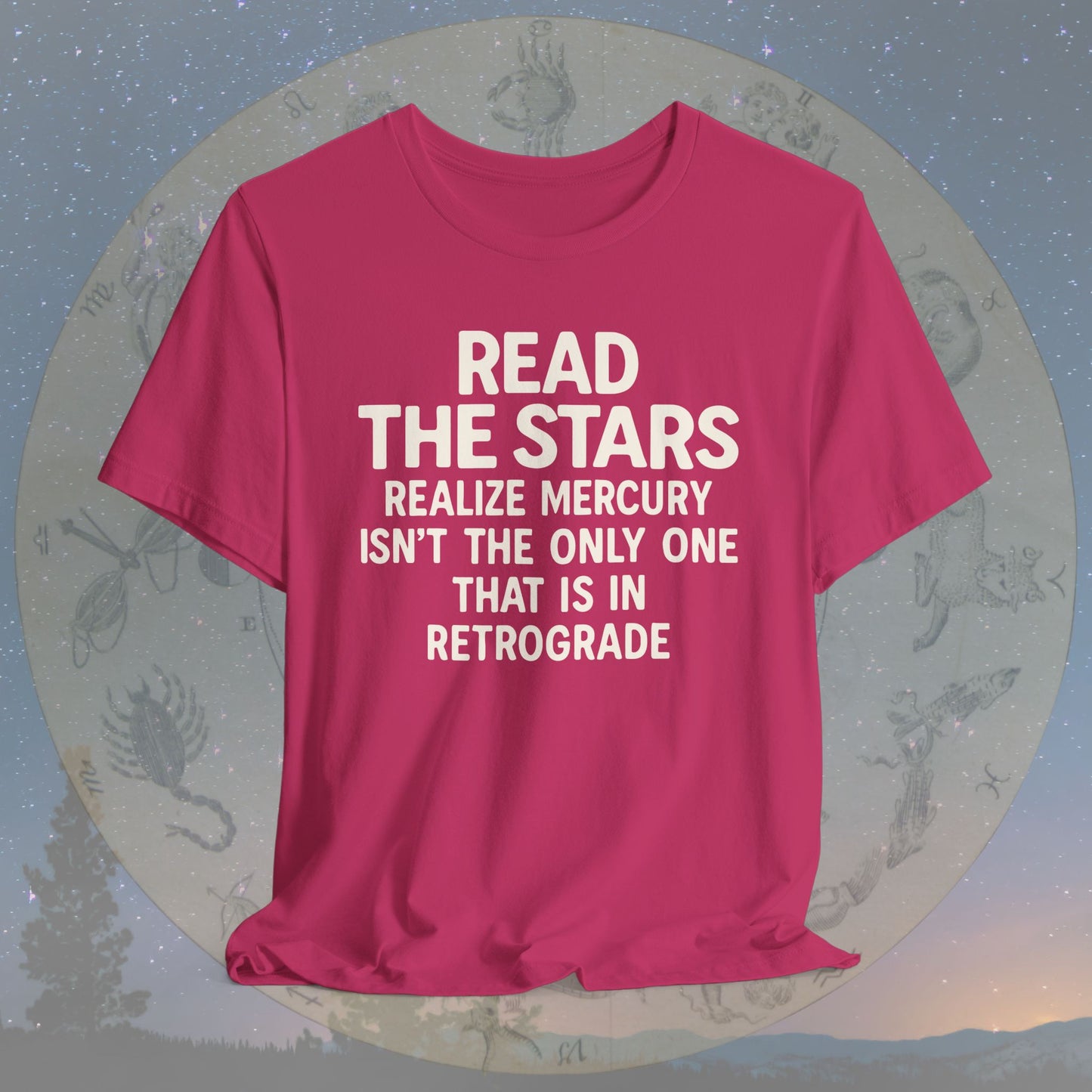 Funny Read the Stars Retrograde T-Shirt