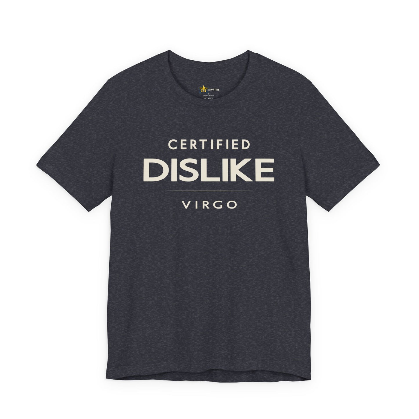 Virgo Clean Aesthetic T-Shirt – Certified Dislike Statement Tee