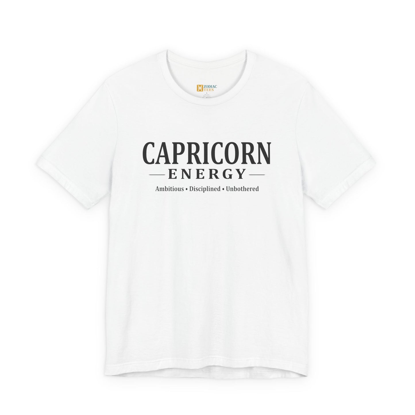Capricorn Mindset T-Shirt – Ambitious Capricorn Energy Attitude Tee