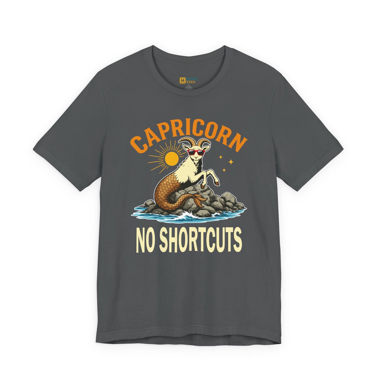 Capricorn No Shortcuts T-Shirt – Sea Goat Energy Tee