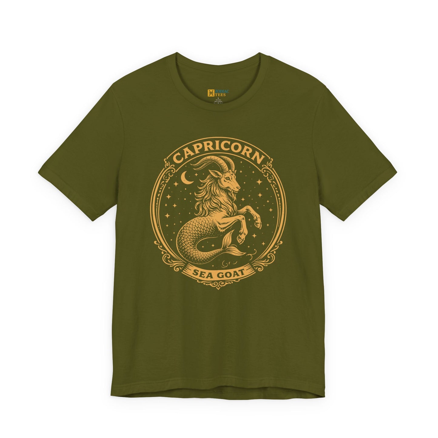 Capricorn Sea Goat T-Shirt – Mythical Zodiac Astrology Tee