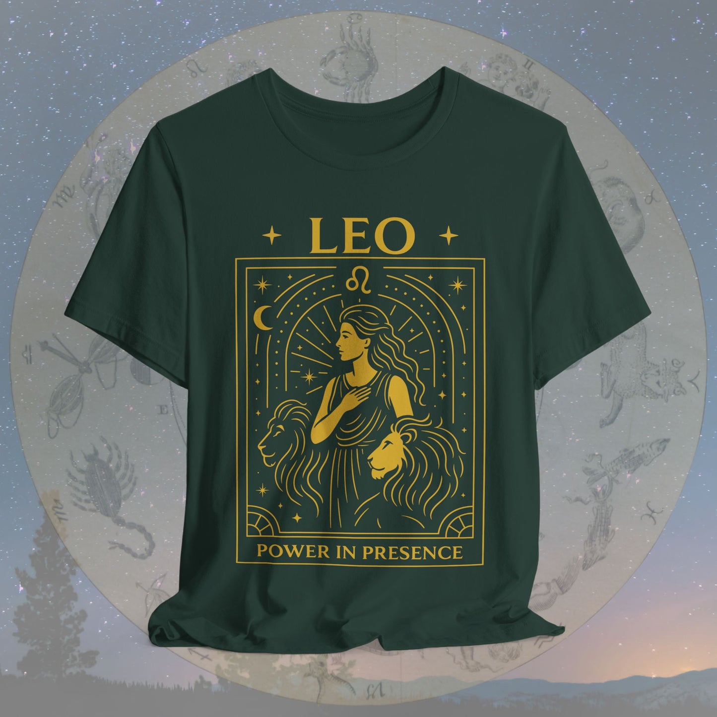 Majestic Power in Presence Leo T-Shirt