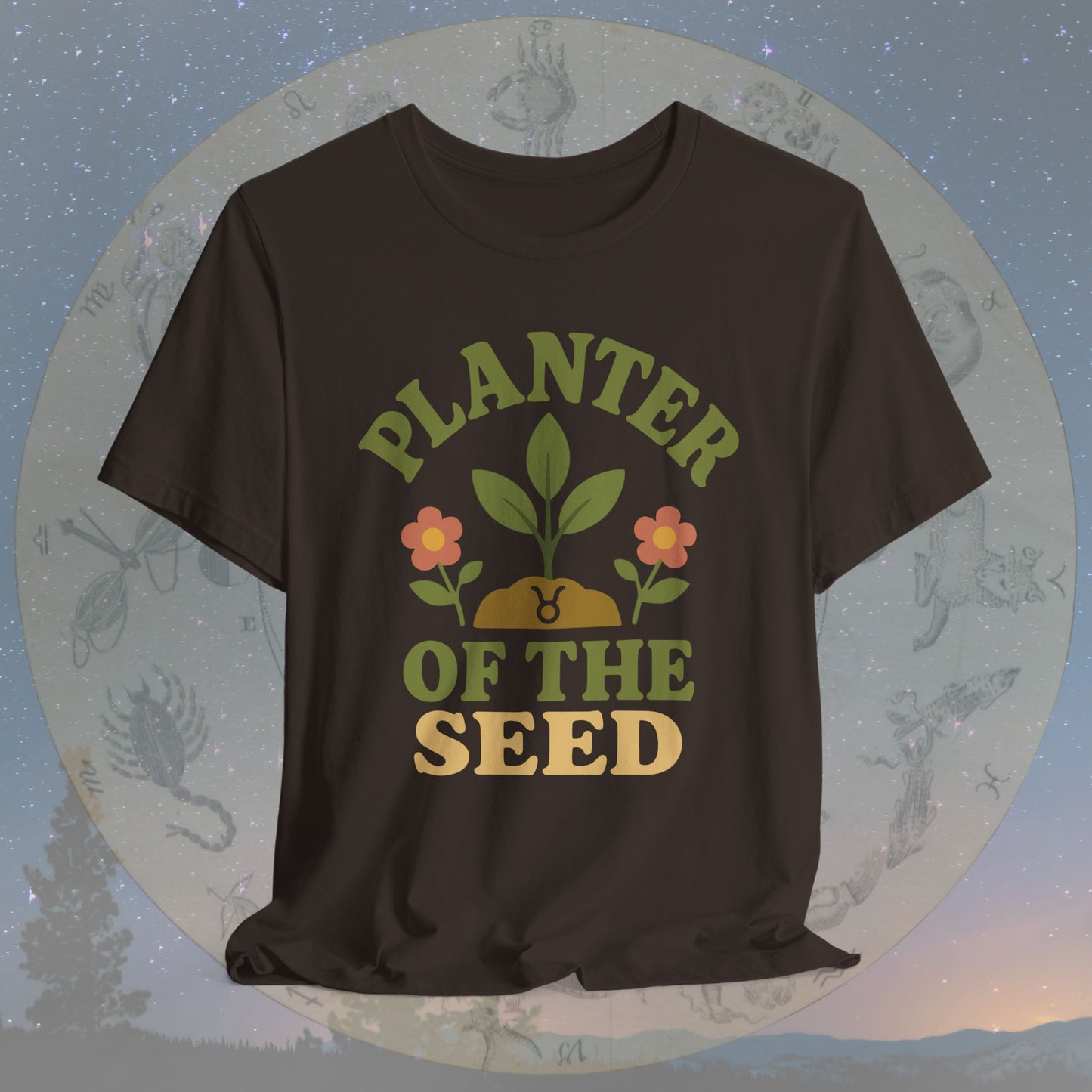 Planter of the Seed – Zodiac Couple Taurus T-Shirt
